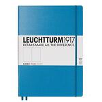 Тефтер А4+ Leuchtturm1917 Notebook Master Slim, твърда корица, Nordic Blue, редове