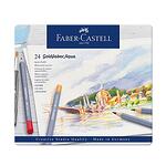 Комплект цветни моливи Faber-Castell - Goldfaber Aqua, акварелни, 24 цвята