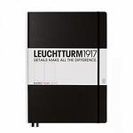 Тефтер А4+ Leuchtturm1917 Notebook Master Classic Black, твърди корици