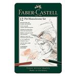 Комплект моливи и аксесоари Faber-Castell - Pitt Graphite Set, 12 части