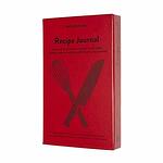 Тефтер Moleskine - Passion Recipe Journal, червен