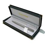 Химикалка с вграден печат Stamp Pens Heri Trodat Goldring Automatic Stainless Steel