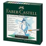 Комплект маркери Faber-Castell - Albrecht Dürer, акварелни, 10 цвята