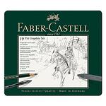 Комплект моливи и аксесоари Faber-Castell - Pitt Graphite Set, 19 части