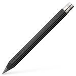 Комплект моливи Graf von Faber-Castell - Perfect Pencil Magnum, твърдост 4B, 3 броя, черни