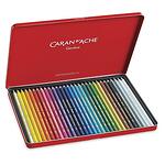 Комплект моливи Caran d`Ache - Supracolor Soft, акварелни, 30x цвята