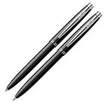 Комплект химикалка и автоматичен молив Scrikss Prestige 108, черни