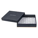 Портфейл DAVIDOFF - Essentials с 8 отделения за карти, черен