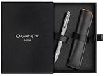 Комплект Caran d'Ache - химикалка Ecridor Hypnose и калъф