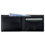 Кожен портфейл S.T. Dupont Line D, 6 отделения за кредитни карти, черен