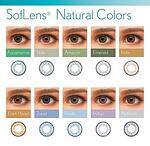 Цветни лещи SofLens Natural Colors, 2бр