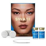 Шестмесечни цветни лещи SWATI SAPPHIRE, 2 бр