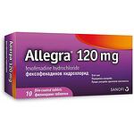 Алегра филмирани таблетки, 120 мг, 10 бр. | Allegra, Санофи, Sanofi