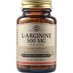 Solgar L-Arginine растителни капсули 500 мкг, 50 бр. | Солгар