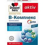 Doppelherz Aktiv B-комплекс депо таблетки, 30 бр. | Допелхерц, Актив