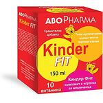 Abo Pharma Kinder Fit течен мултивитамин с вкус на портокал и круша, 150 мл | Або Фарма, Киндер Фит