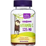 Webber Naturals KidZown витамин C гъми за деца таблетки 125 мг, 60 бр. | Вебер Натуралс, Кудзоун