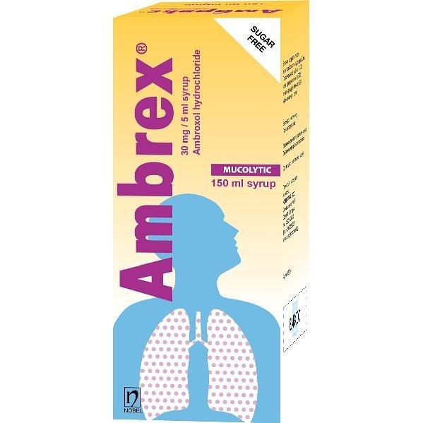 Nobel Pharma Ambrex сироп при бронхит 30 мг/5 мл, 150 мл | Нобел Фарма ...