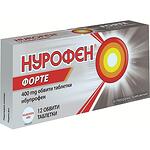 Нурофен форте таблетки 400 мг, 12 бр. | Nurofen