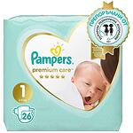 Pampers Премиум кеър 1 2-5 килограма 26 броя | Памперс