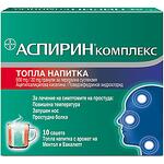 Bayer Аспирин Комлекс 500 мг простуда и грип топла напитка 10 сашета | Байер, Aspirin