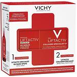 Vichy Liftactiv Collagen Specialist Дневен крем за лице против бръчки за всеки тип кожа 50 мл + Vichy Liftactiv Specialist B3 Серум против хиперпигментация и бръчки 30 мл | Виши, Лифтактив