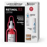 La Roche-Posay Retinol B3 Серум 30 мл + Ultra Мицеларна вода 50 мл + Термална вода 50 мл + Anthelios UVMUNE 400 Хидратиращ крем SPF50+ 1,5 мл | Виши, Ретинол Б3