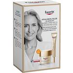 Eucerin Hyaluron-Filler + Elasticity дневен крем SPF15 и околоочен крем при дълбоки бръчки, загуба на еластичност | Еусерин, Хиалурон-Филър