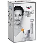 Eucerin Hyaluron-Filler Комплект при фини линии и бръчки Дневен крем SPF30 + Околоочна грижа SPF15 | Еусерин, Хиалурон-Филър