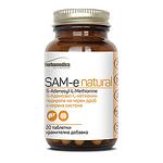 Herbamedica SAMe S-adenosyl-L-methionine 400 мг 20 таблетки | Хербамедика САМе (С-аденозил-Л-метионин) Хранителна добавка подобряваща работата на черния дроб