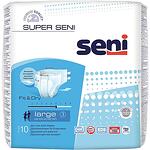 Seni Super универсални пелени за възрастни размер L, талия 100 - 150 см, 10 бр. | Сени,