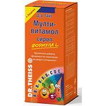 Dr. Theiss Multivitamol Формула L сироп с витамини деца 6+ 200 мл | Д-р Тайс, Мултивитамол