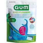 Gum Easy Flossers Комплект от единични почистващи конци за зъби 30 бр. | Гъм, Изи Флосърс