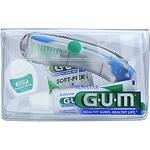 Gum Travel Kit Пътнически комплект четка, паста, конец и клечки за зъби | Гъм, Травел Кит