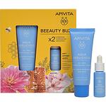 Apivita Aqua Beelicious Хидратиращ гел - крем с лека текстура 40 мл + Хидратиращ освежаващ бустер 10 мл Комплект | Апивита, Аква Бийлишиъс