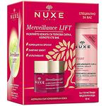 Nuxe Merveillance Lift Уплътняващ крем за корекция на бръчки с лифтинг ефект за нормална към комбинирана кожа и Успокояваща мицеларна вода 3в1 за лице | Нукс, Мервеянс лифт