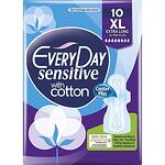 EveryDay Sensitive Extra Long Ultra Plus XL дамски превръзки с двойни крилца 10 броя | ЕвриДей, Сензитив