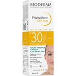 Bioderma Photoderm AKN Mat коригиращ матиращ слънцезащитен флуид SPF30, 40 мл | Биодерма, Фотодерм