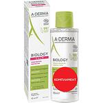 A-Derma Biology калм дерматологична успокояваща грижа, 40 мл и подарък мицеларна вода, 100 мл | А-Дерма, Биологи