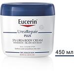 Eucerin UreaRepair крем за тяло с урея 5%, 450 мл | Еусерин, УреаРипеър