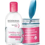 Bioderma Sensibio H2O мицеларен разтвор, 250 мл + почистващи тампони | Биодерма, Сенсибио