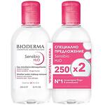 Bioderma Sensibio H20 мицеларна вода, 2 бр. х 250 мл | Биодерма, Сенсибио