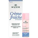 Nuxe Creme Fraiche хидратиращ уплатняващ крем 30 мл + Very Rose мицеларна вода, 50 мл | Нукс, Крем фреш