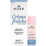 Nuxe Creme Fraiche уплатняващ богат крем 30 мл + Very Rose мицеларна вода, 50 мл | Нукс, Крем фреш