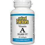 Natural Factors витамин А капсули 10000 IU, 90 бр. | Нейчъръл факторс