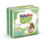 Babylino Sensitive Cotton Soft бебешки гащички новородено 1, 2 кг - 5 кг, 26 бр. | Бейбилино, Сензитив Котон Софт