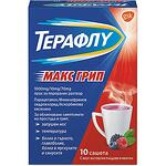 Theraflu макс грип 100 мг / 10 мг / 70 г сашети, 10 бр. | Терафлу