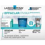 La Roche-Posay Effaclar серум 30 мл, Effaclar гел 50 мл, Anthelios Oil Correct SPF50+ 3 мл | Ла Рош-Позе