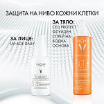 Vichy Capital Soleil Cell Protect слънцезащитен течен спрей за лице и тяло SPF50+, 200 мл | Виши, Капитал Солей