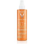 Vichy Capital Soleil Cell Protect слънцезащитен течен спрей за лице и тяло SPF50+, 200 мл | Виши, Капитал Солей